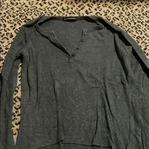 Brandy Melville long sleeve Henley